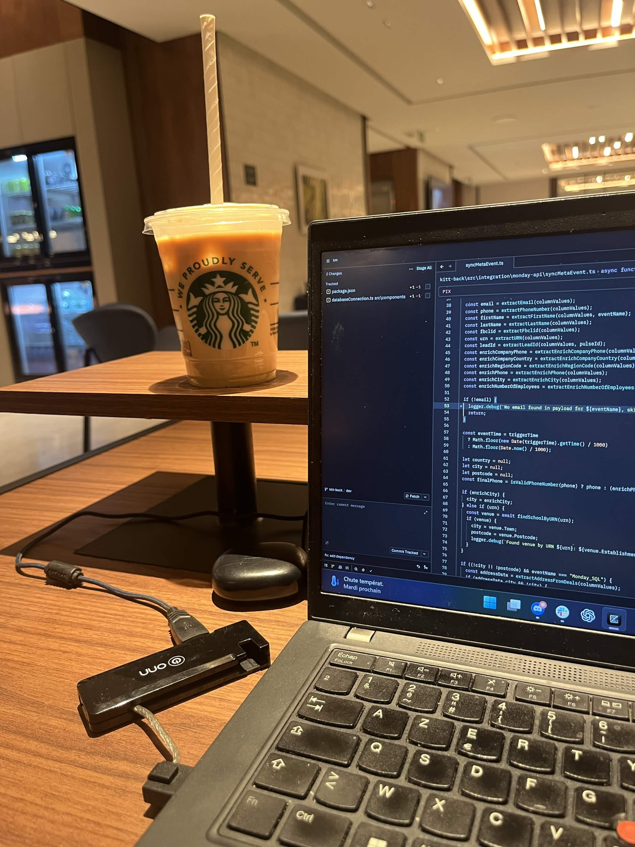 Work table photo